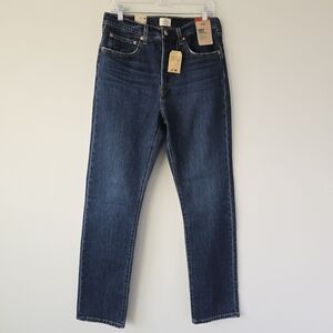 Levi's 501 Original Straight Jeans Womens 31 Mid Wash NWT